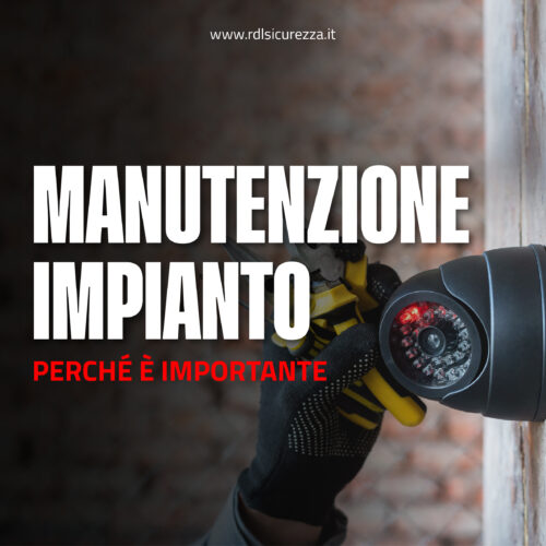 manutenzione impianto